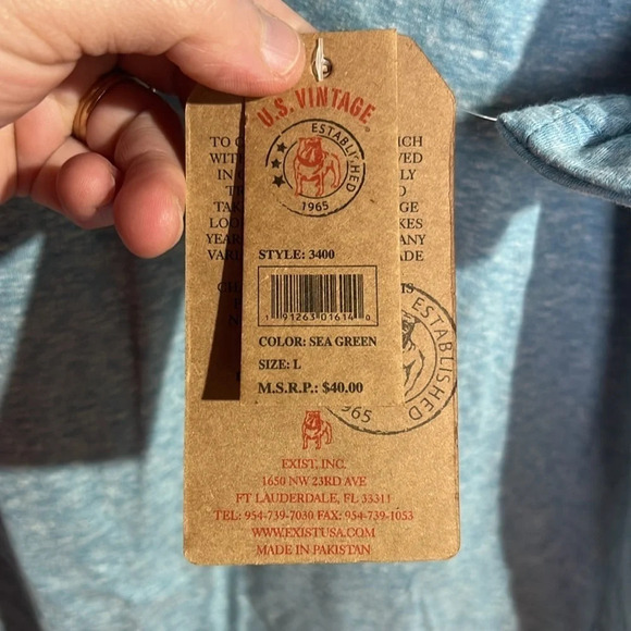 Nassau tee size large - Picture 4 of 5